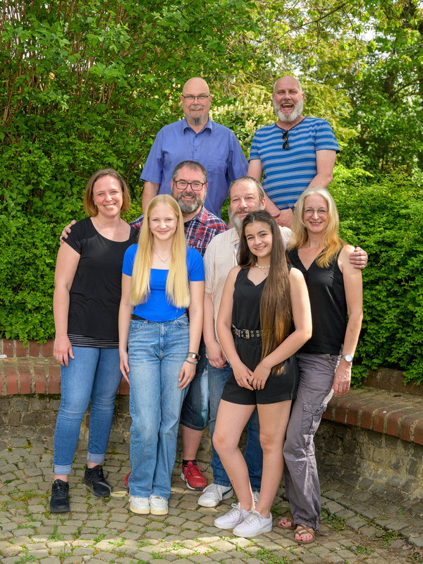 Mattisfamilie ( Ronja, Mattis, Lovis, Glatzen-Per)