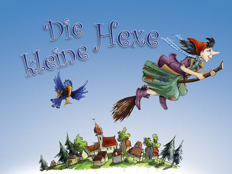 Plakat - die kleine Hexe