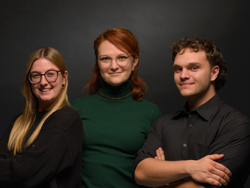 Regieteam: Natalie Schleicher, Zina Sielaff
 und Theo Manz