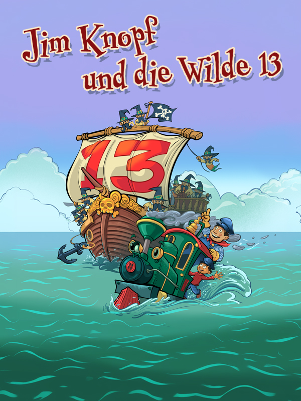 Plakat der Produktion "Jim Knopf und die Wilde 13"